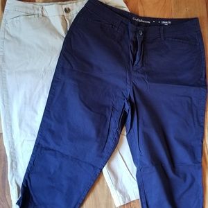 TWO Croft and Barrow "business" attire capris